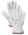 Rękawice całoskórzane kozie białe DRIVER X
